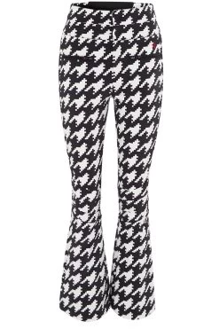 Houndstooth Aurora Flare Pant