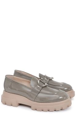 Chunky Loafer Aus Lackleder