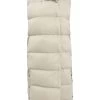 Lange Steppweste Ashley Mit Daunenfüllung