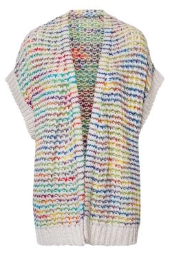 Strickweste Mit Mohair