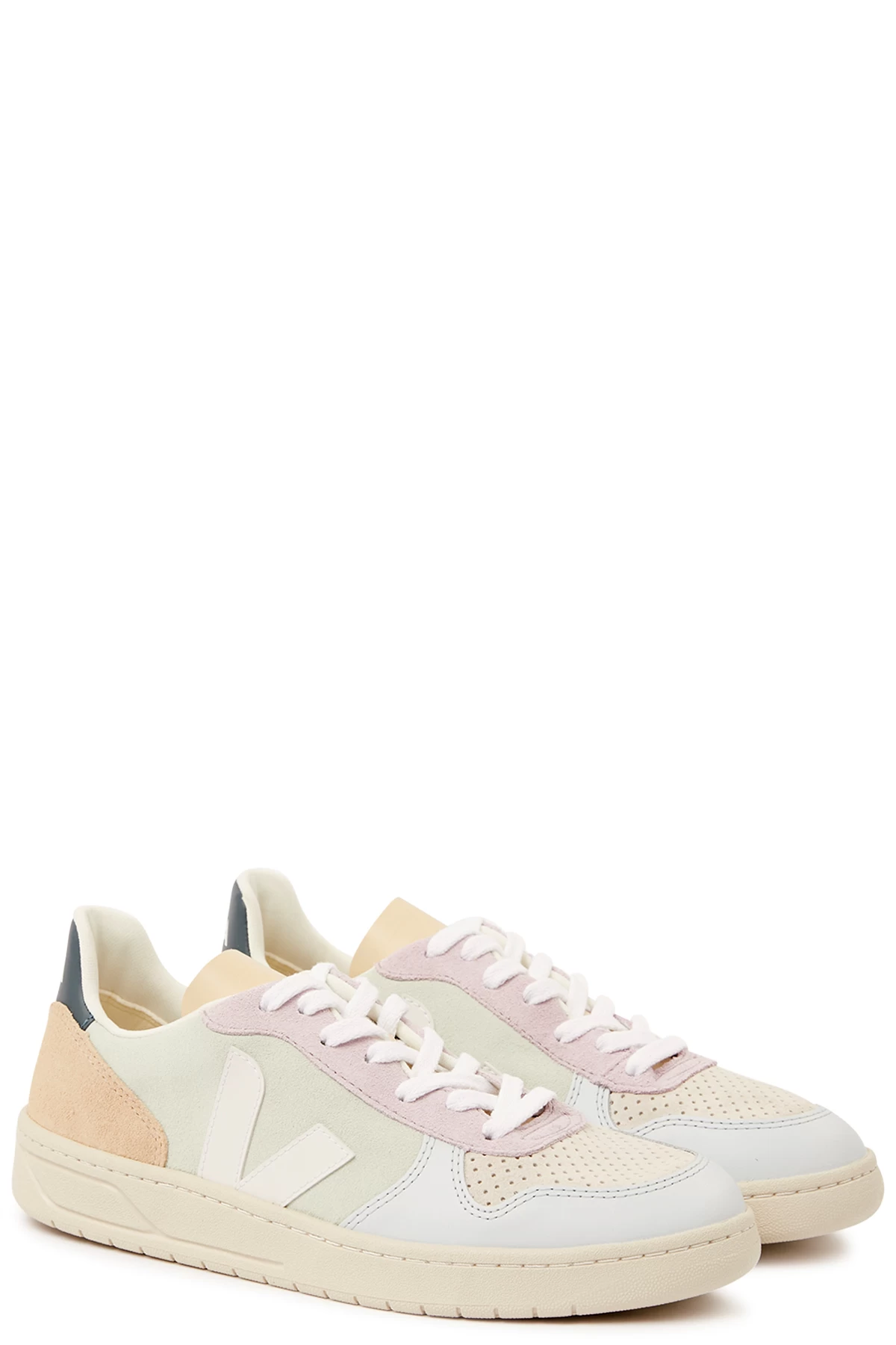 Sneaker V-10 Suede Jade White Multicor 3 Sneaker V-10 Suede Jade White Multicor