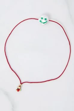 Armband Mit Anhänger Happy Face